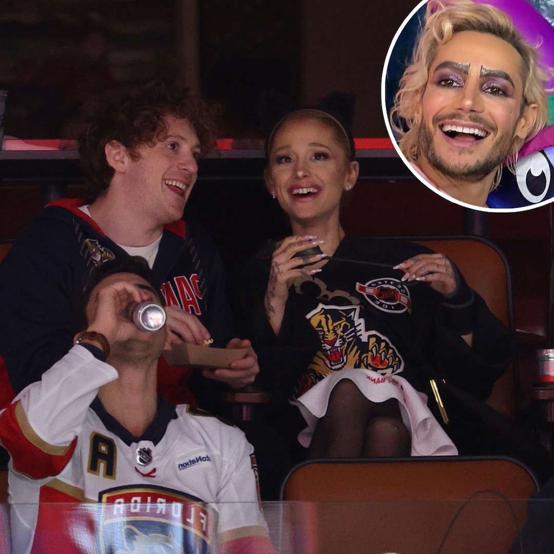  See Ariana Grande Pucker Up in Rare Photo With Boyfriend Ethan Slater 