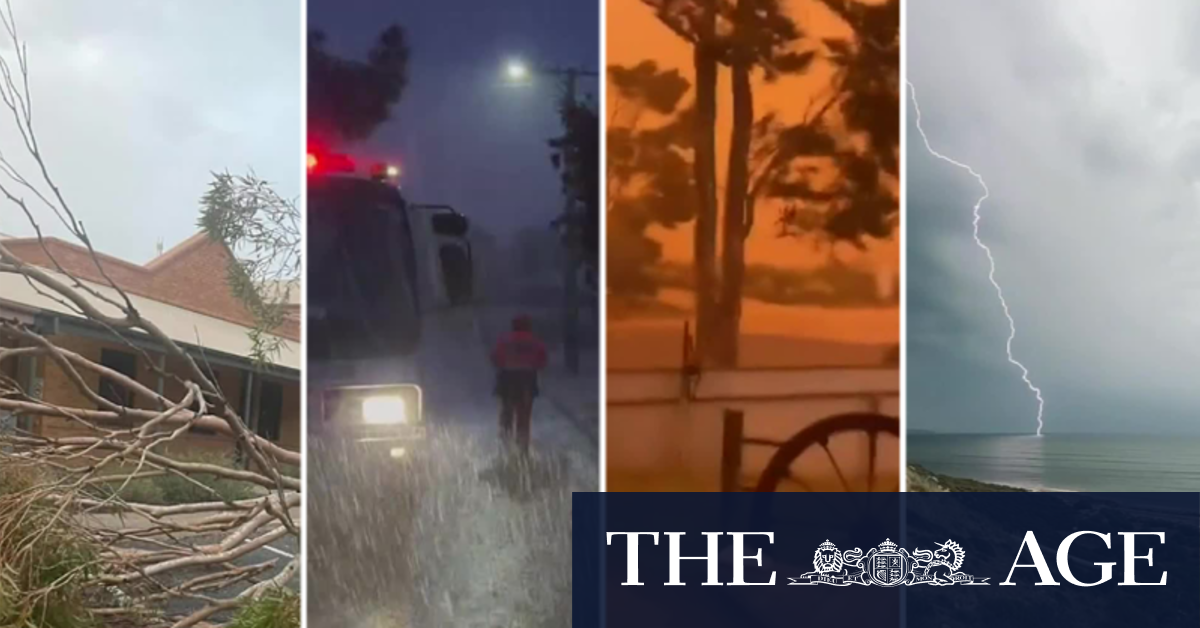 Severe thunderstorms wreak havoc across South Australia