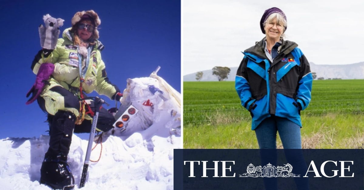 She was bad at finishing things. Then she conquered Everest