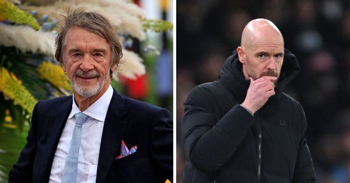 Sir Jim Ratcliffe 'to fly into UK' as Man Utd board agree Erik ten Hag sack stance