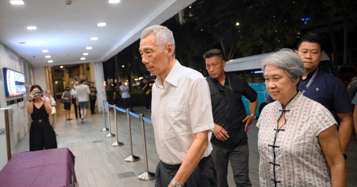 SM Lee Hsien Loong attends sister Lee Wei Ling's funeral wake 