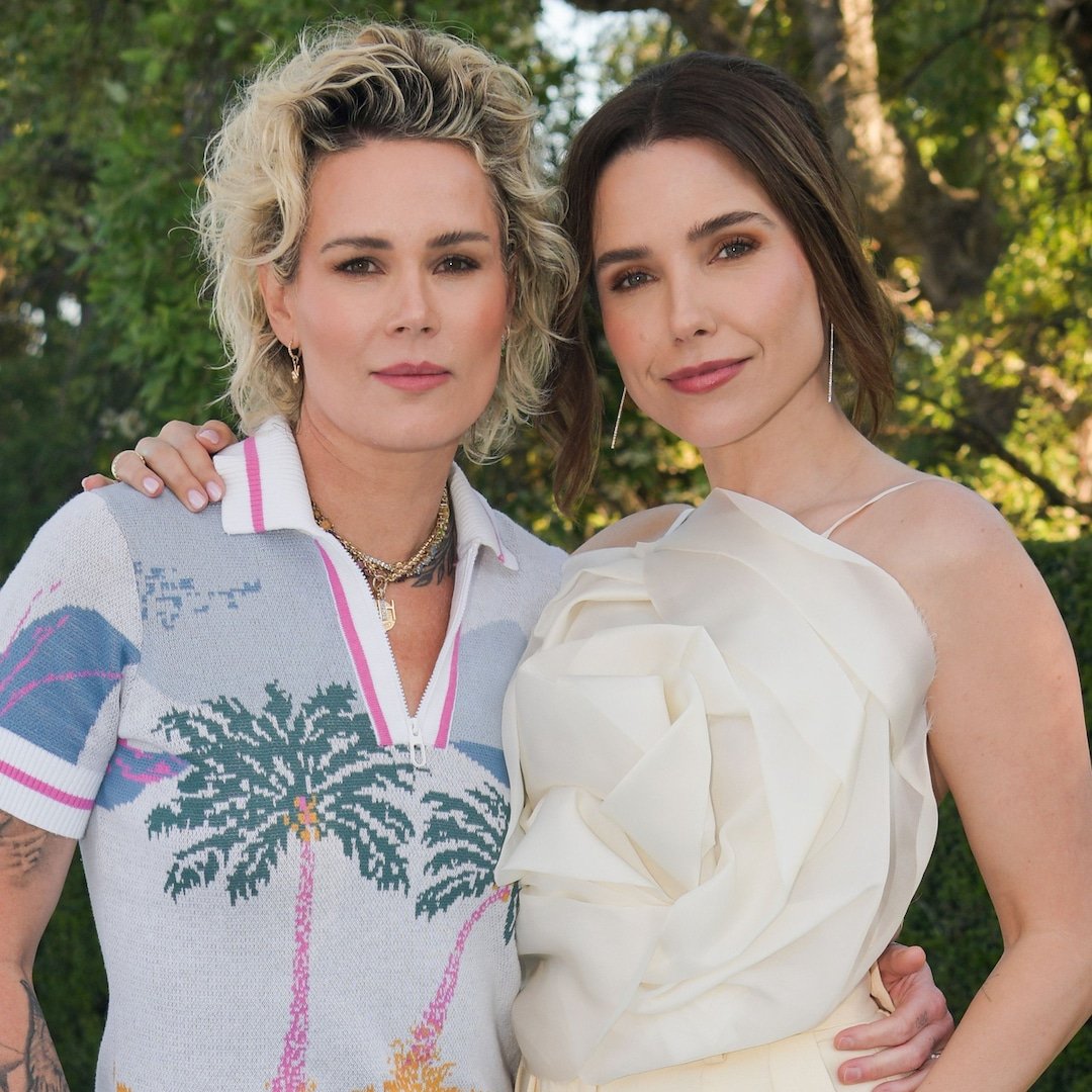  Sophia Bush and Ashlyn Harris Enjoy Date Night at Glamour Ceremony 