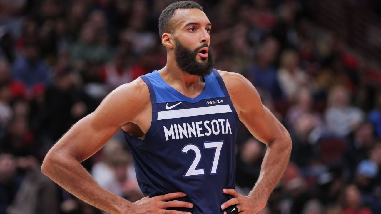 Sources: Wolves extend Gobert for 3 years, $110M