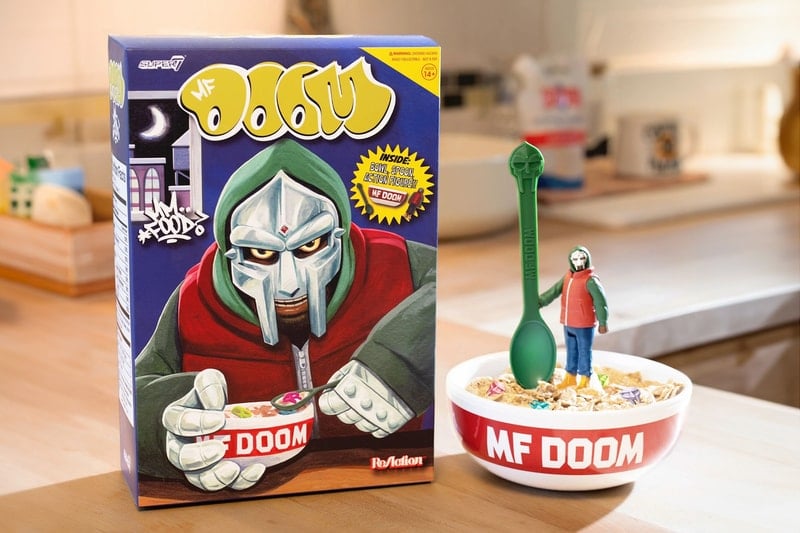 Start Your Day Right With Super7's MF DOOM ReAction Figure Cereal Bowl Set