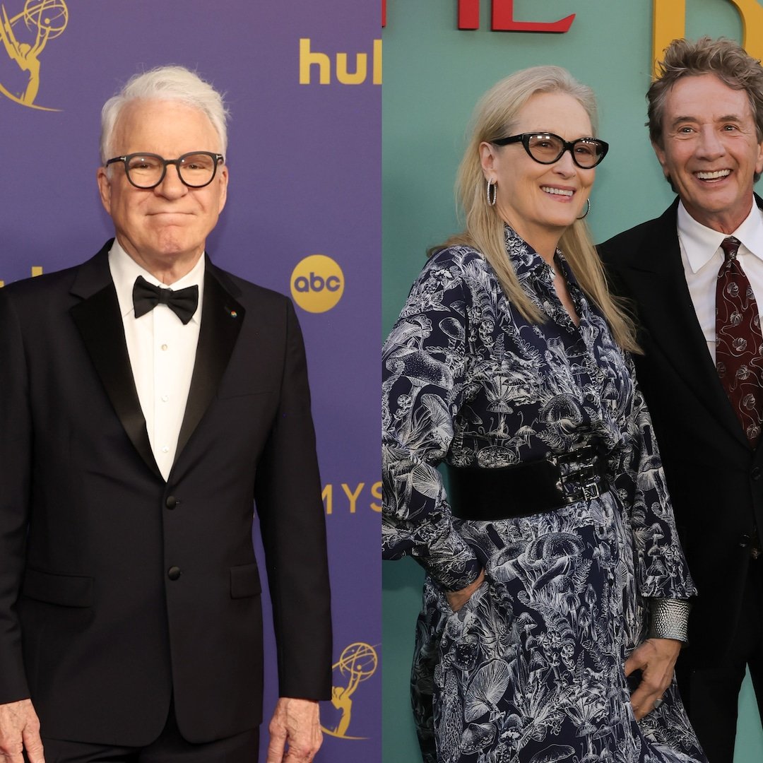  Steve Martin Reacts to Meryl Streep and Martin Short Romance Rumors 