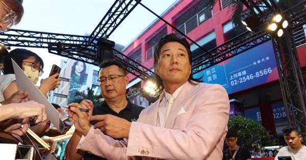 Sung Kang visits Taiwan to promote second Luc Besson Taipei-shot film