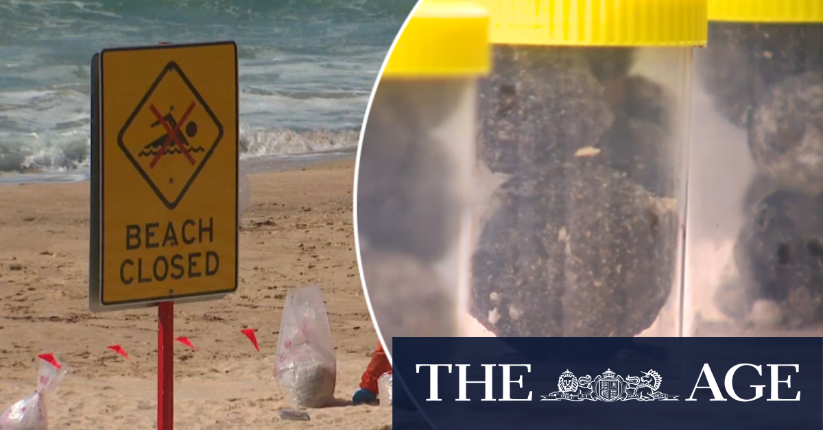 Sydney beaches close as mysterious ball debris probed