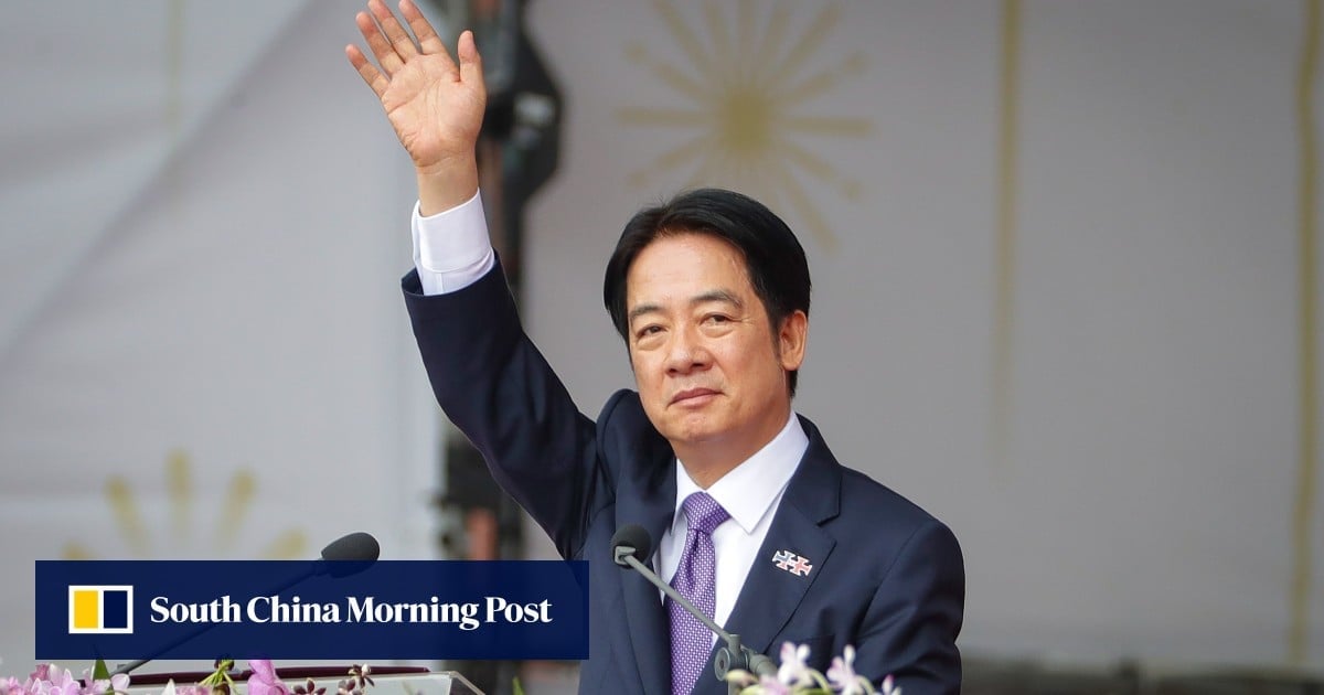 Taiwan leader William Lai says Beijing has no authority over island in Double Tenth speech