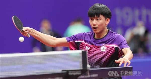 Taiwan wins men's team silver at Asian Table Tennis Championships