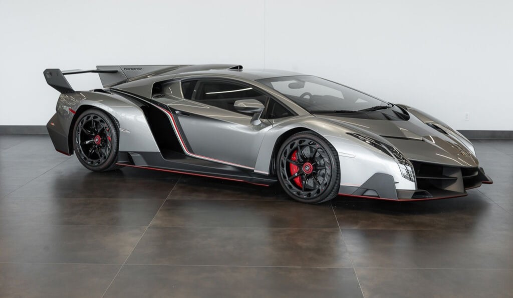 This Ultra-Rare 1-of-3 2014 Lamborghini Veneno Coupe Is For Sale