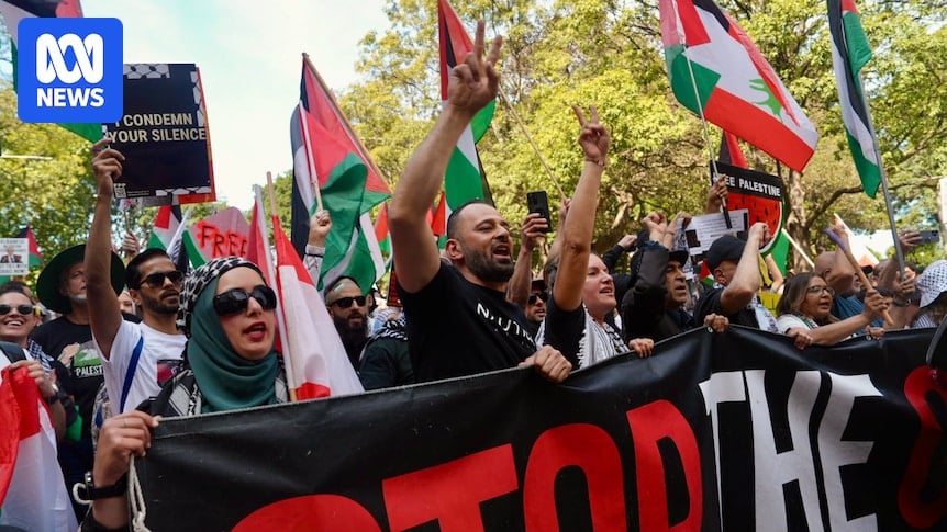 Thousands gather at pro-Palestinian demonstrations around the country as October 7 anniversary approaches