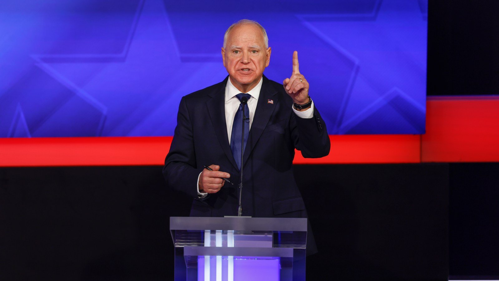 Tim Walz Wore Taylor Swift-Inspired Friendship Bracelets to VP Debate