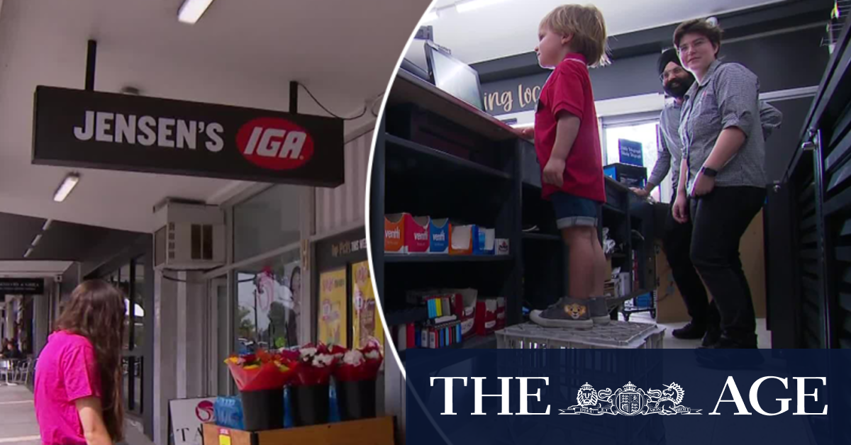 Toddler loves IGA so much they named a store after him