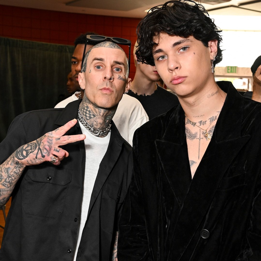  Travis Barker Shares Sweet Shoutout to Son Landon for 21st Birthday 