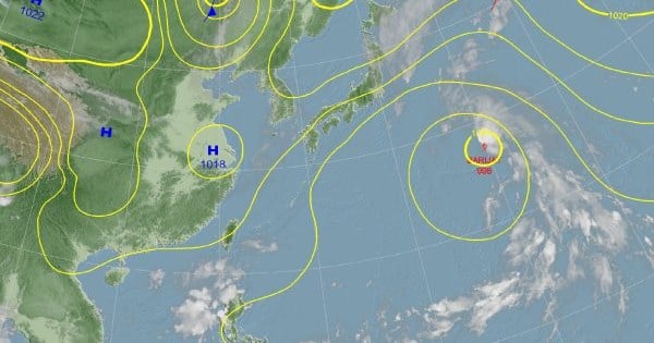 Tropical storm Barijat brewing, unlikely to impact Taiwan: CWA