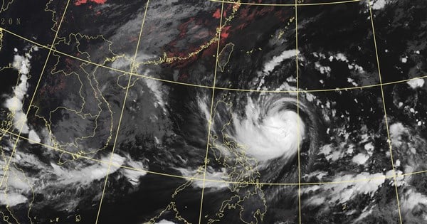 Tropical Storm Kong-rey strengthening; could make landfall in Taitung