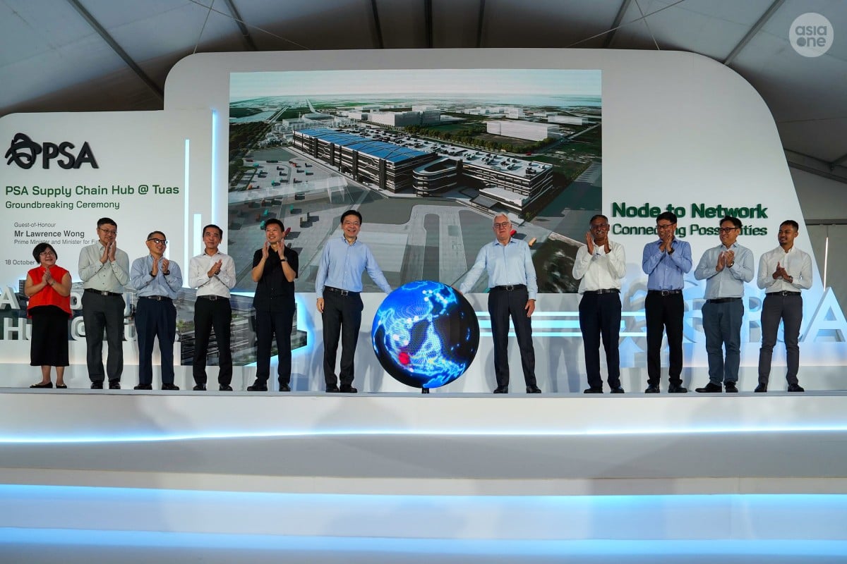 Tuas Port to be 'port of the future', setting new standards, says PM Lawrence Wong