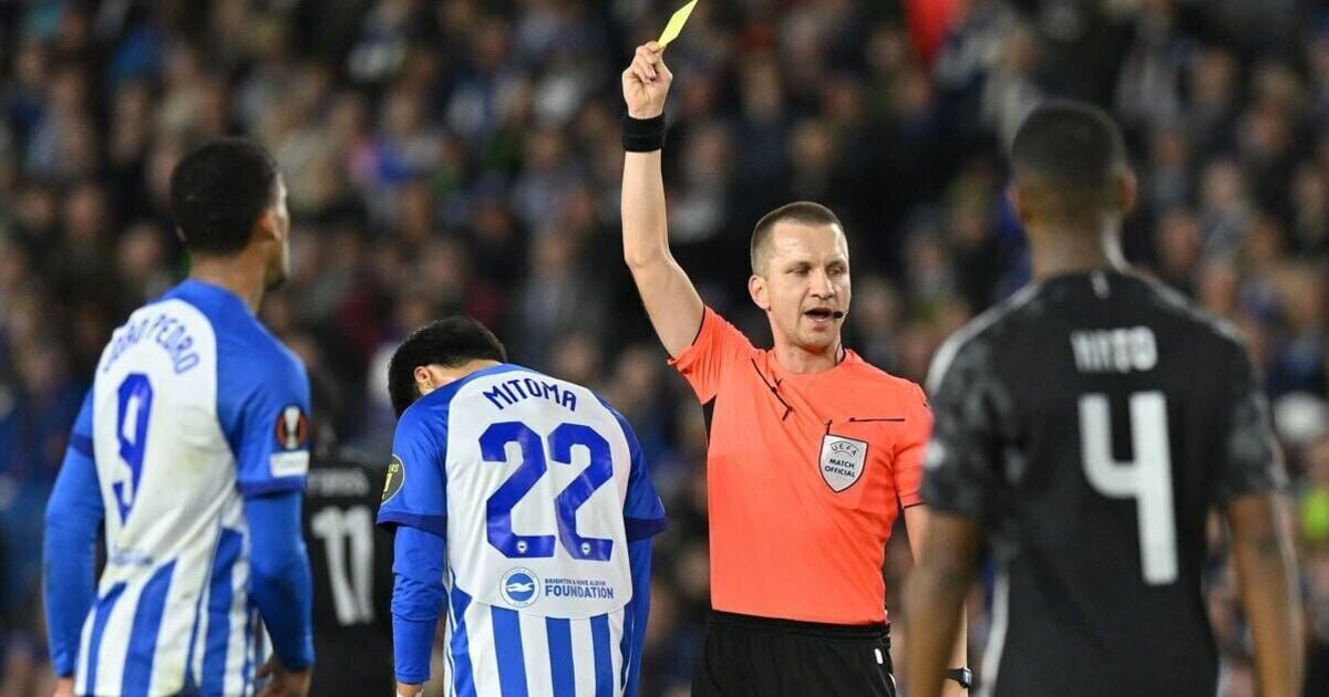 Two Champions League referees slapped with huge UEFA ban after 'stupid joke'