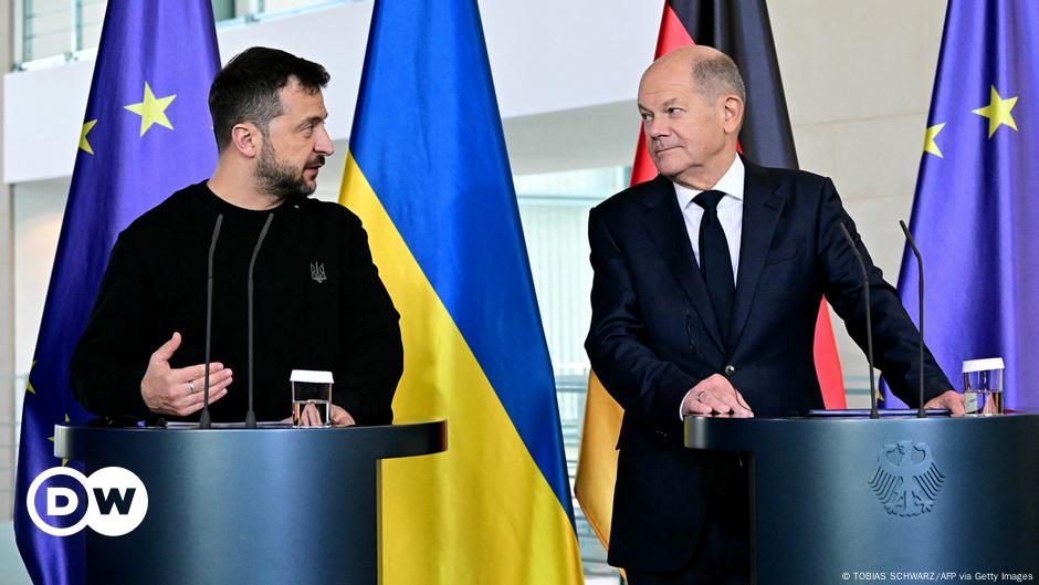 Ukraine's Zelenskyy in Berlin for 'victory plan' talks