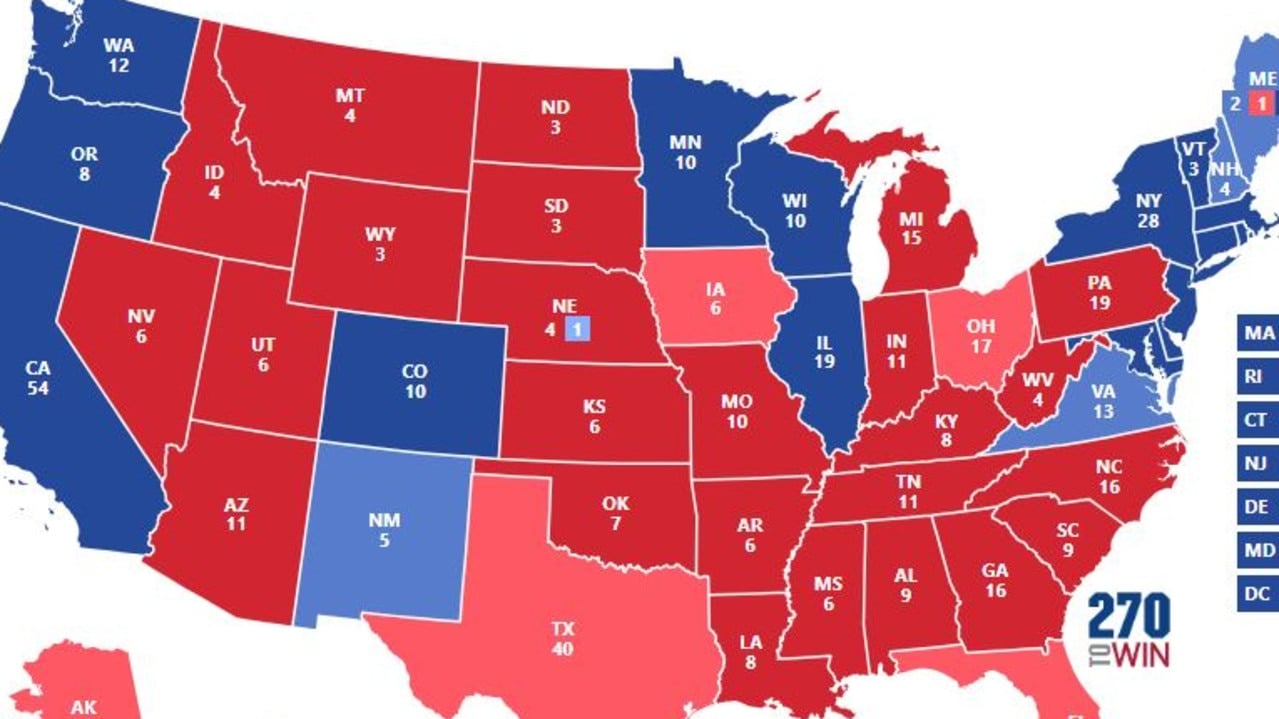 US election polls reveal surprise change