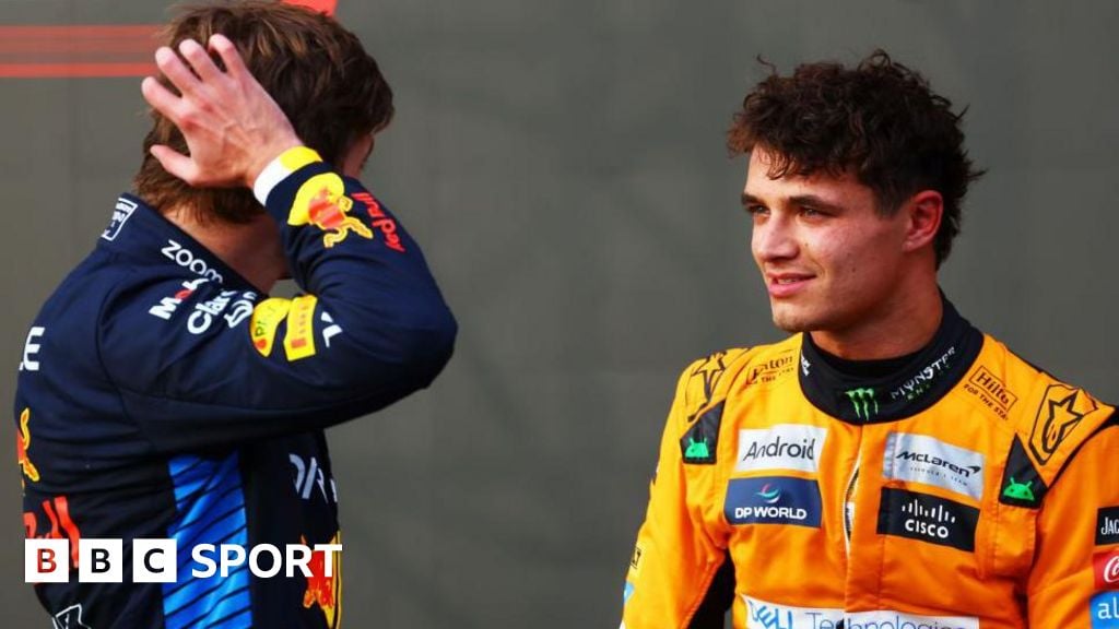 US Grand Prix: Lando Norris beats Max Verstappen to pole in Austin