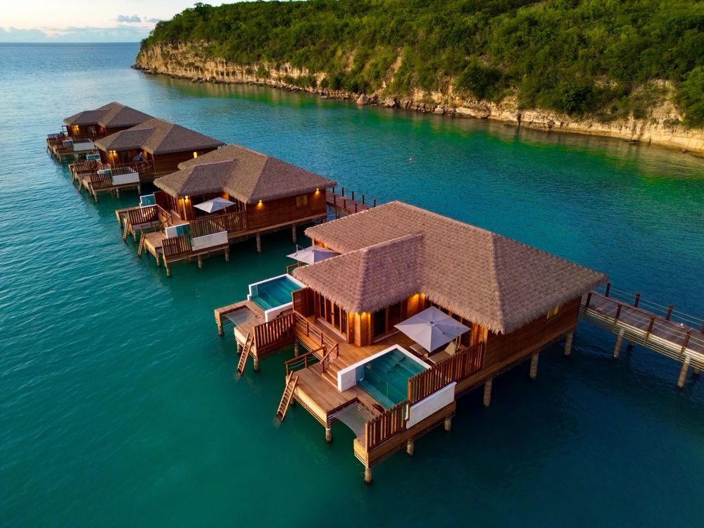 West Indies Just Got Its Second Set of Overwater Suites at Royalton Chic Antigua