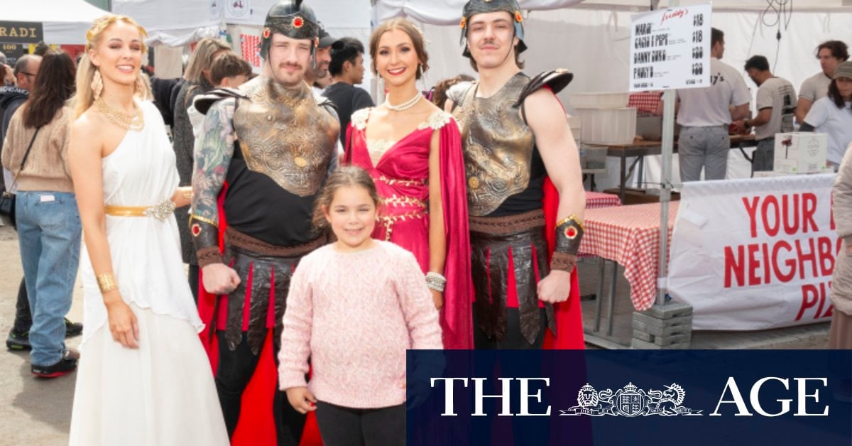 When in Carlton: Festival-goers enjoy Italian Festa despite Melbourne rain