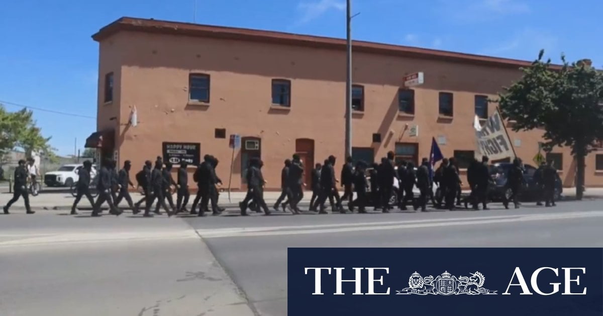 White supremacy march in NSW town condemned