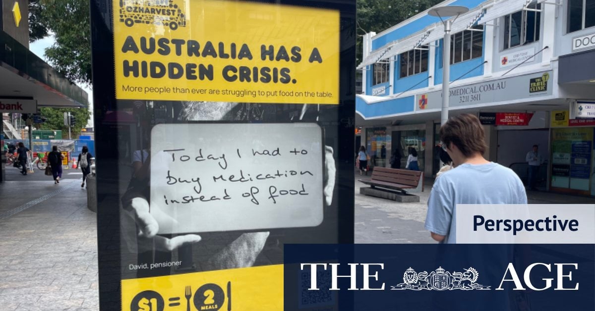 Who decides who goes hungry in Queensland and who gets to eat?