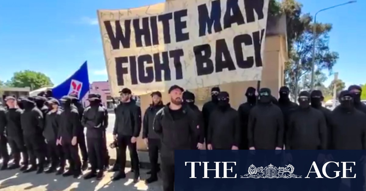 Why a group of neo-Nazis stormed a tiny town in NSW