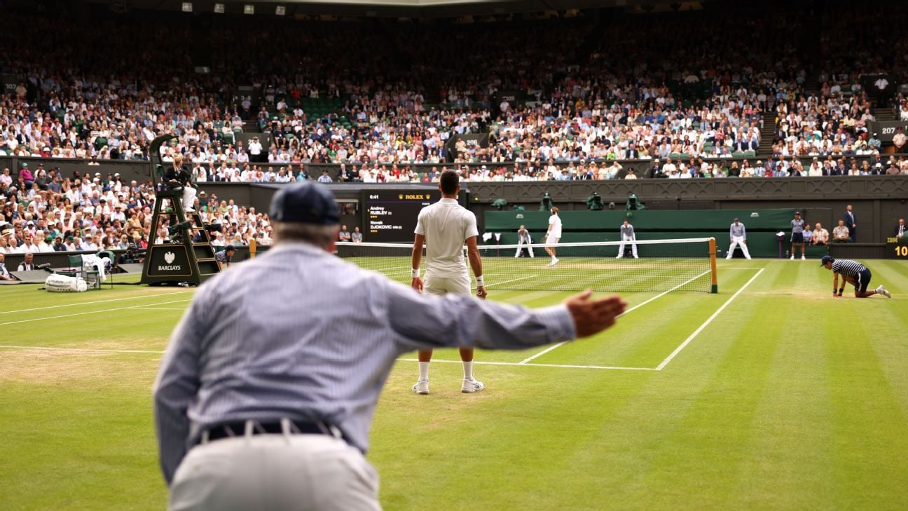 Wimbledon to replace line judges with AI from '25