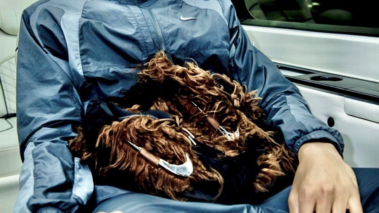 'Wookiee of the Year': Wembanyama opts for furry footwear ahead of Spurs' home opener