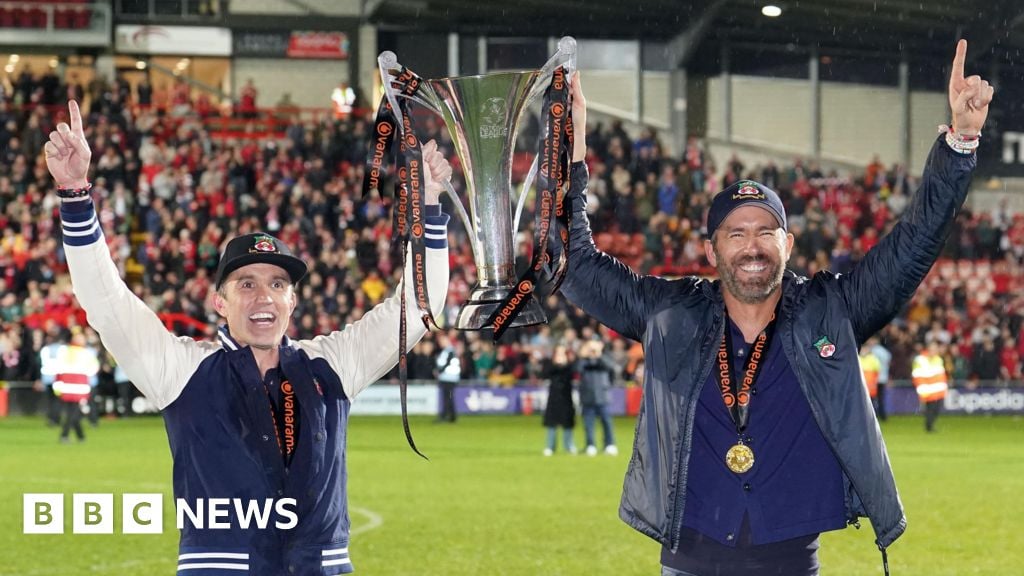 Wrexham AFC: Ryan Reynolds, Rob McElhenney buy half Wrexham Lager