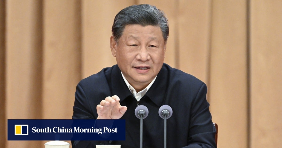 Xi Jinping urges Chinese officials to make all-out effort to hit annual growth targets