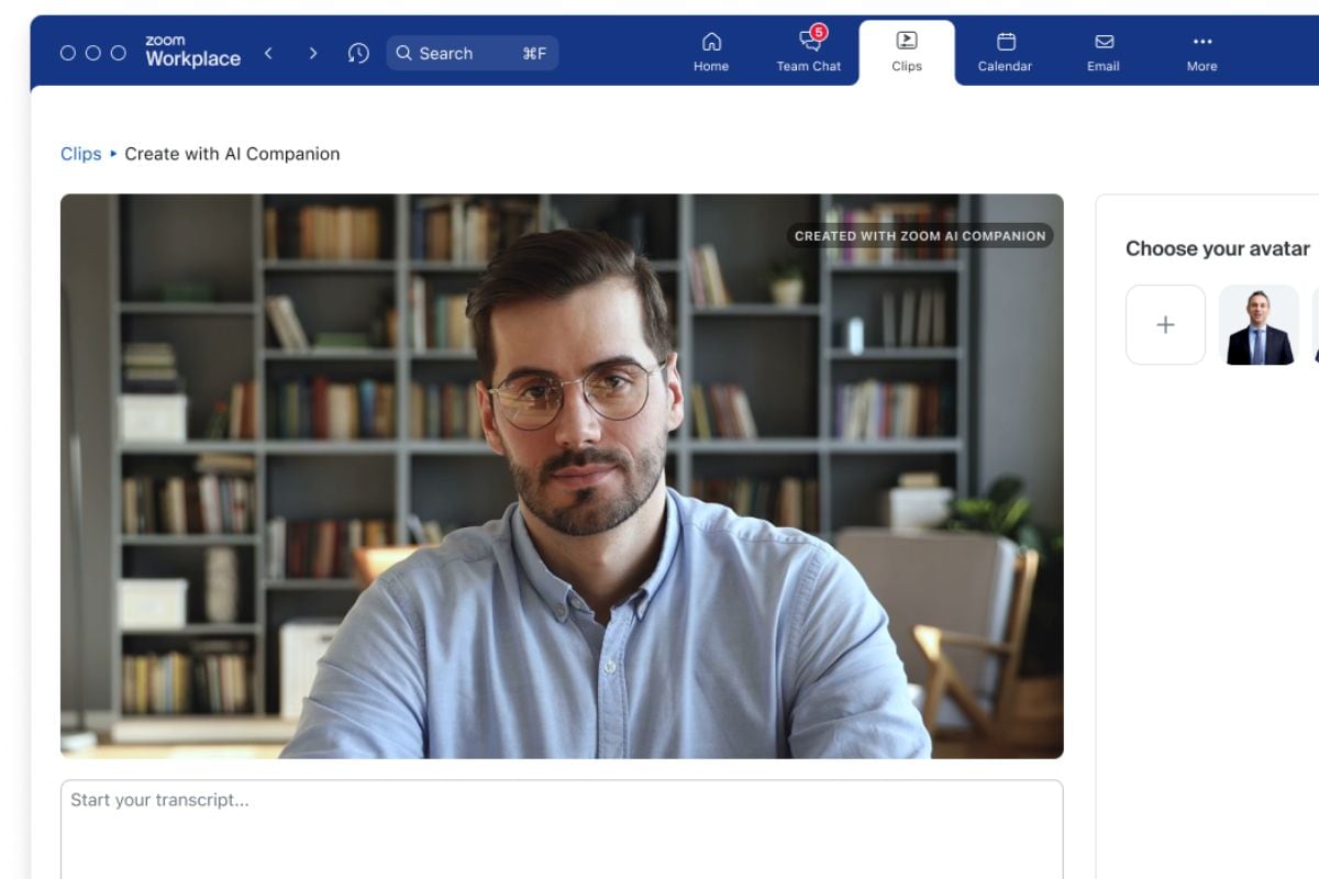 Zoom AI Companion 2.0 With New Capabilities, Custom AI Avatars for Zoom Clips Introduced