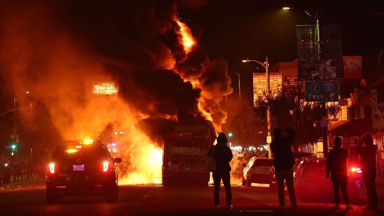 12 arrested in celebrations after Dodgers' WS win