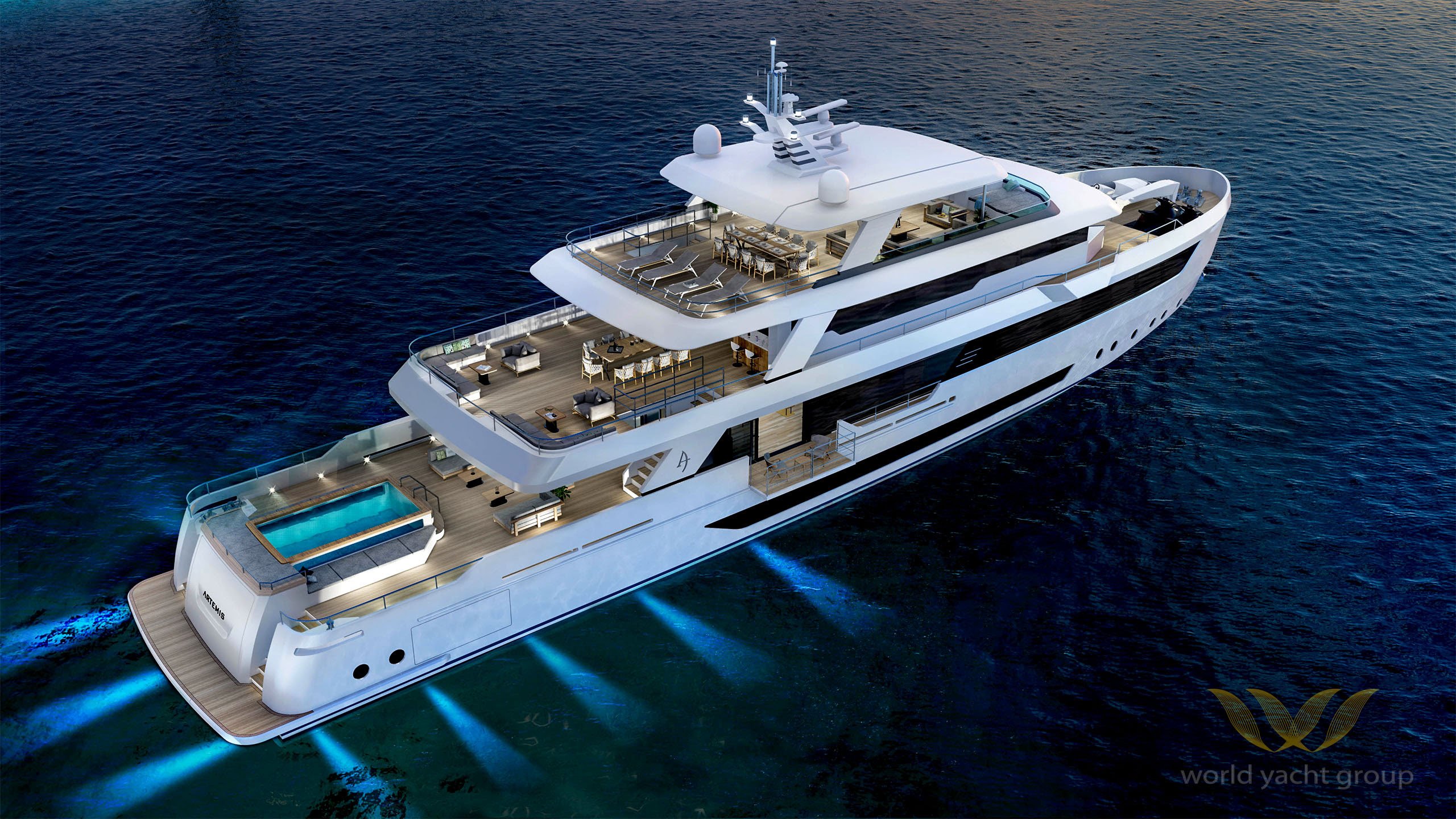 Mega Yacht Project Artemis - The Best Luxury Features in One Superyacht!