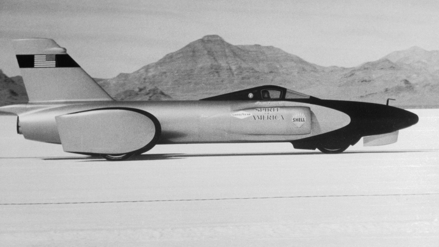 60 years ago, a jet-powered tricycle shattered the land speed record