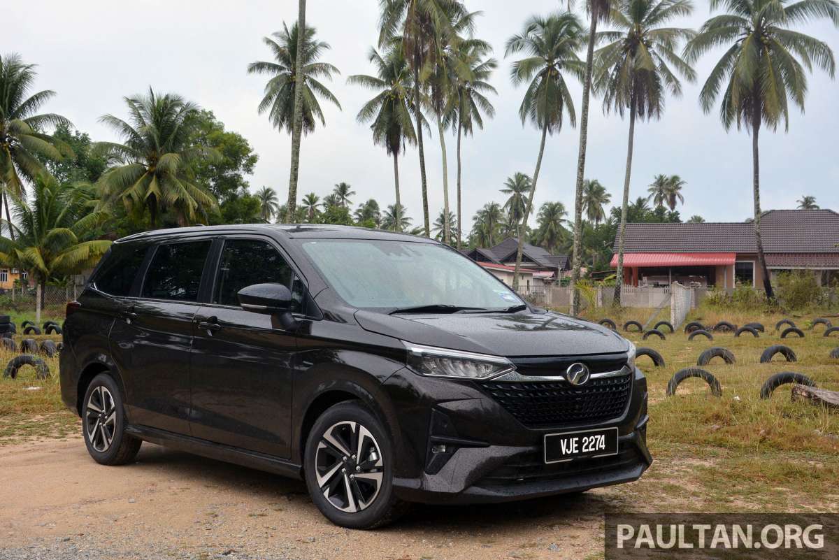 Perodua Alza dominates B-segment MPV market in Malaysia; Mitsubishi Xpander leads Toyota Veloz