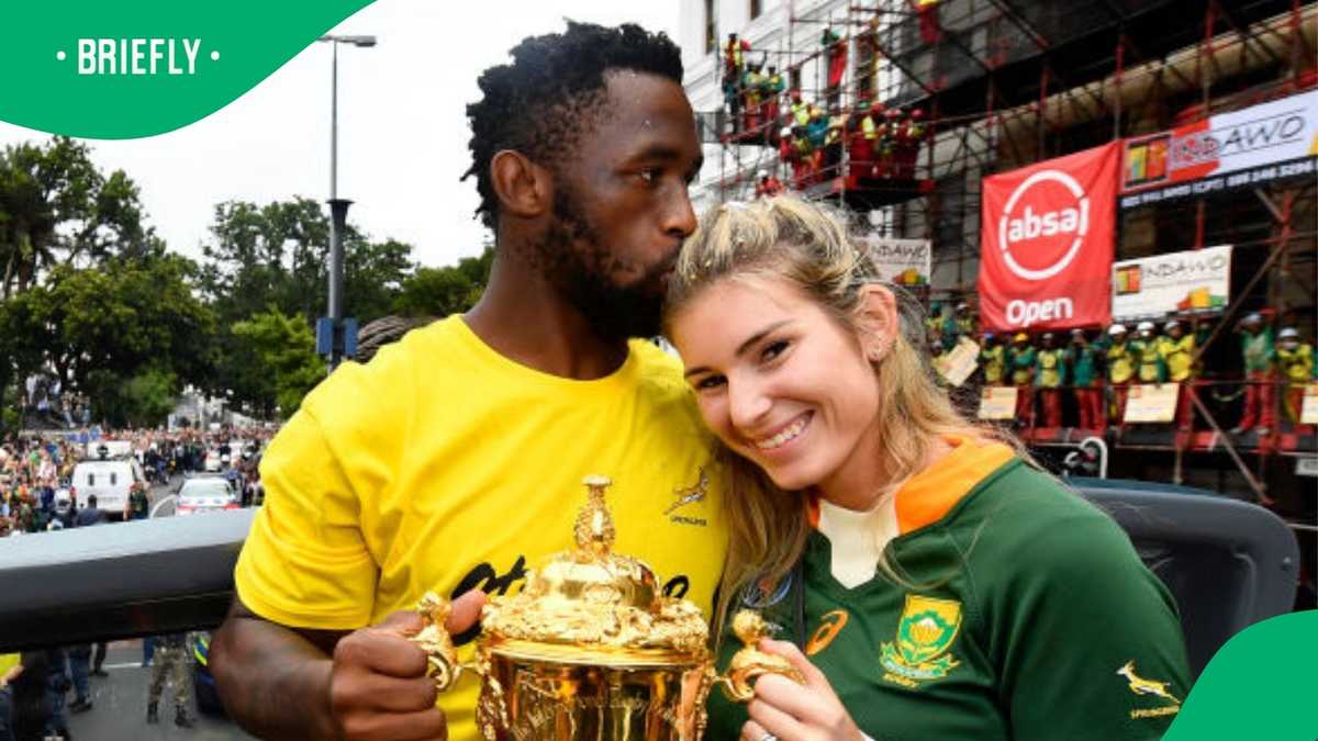 Siya and Rachel Kolisi Relationship Timeline, a Look at the Couple's 12 year Relationship