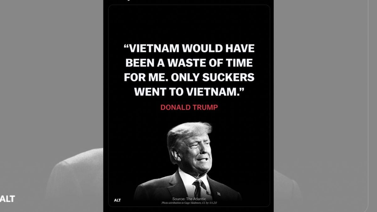 Trump Said 'Only Suckers Went to Vietnam'?