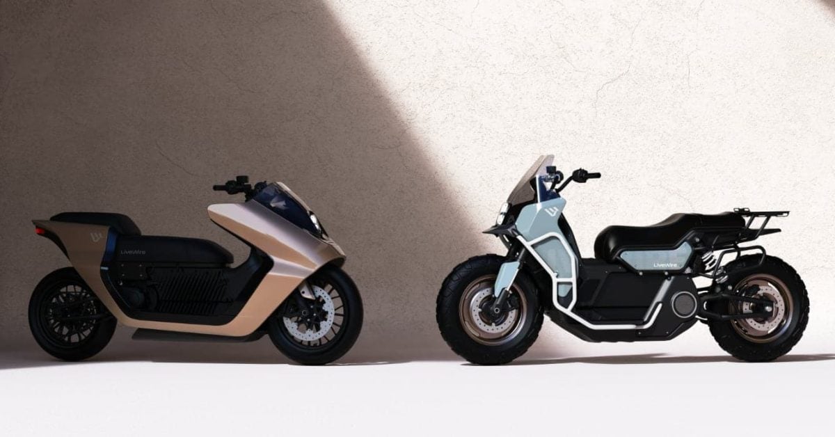 LiveWire unveils powerful electric maxi-scooter built on its motorcycle platform