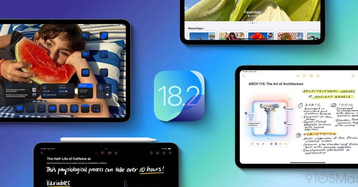 Public beta for iPadOS 18.2, macOS 15.2, more released with these new features