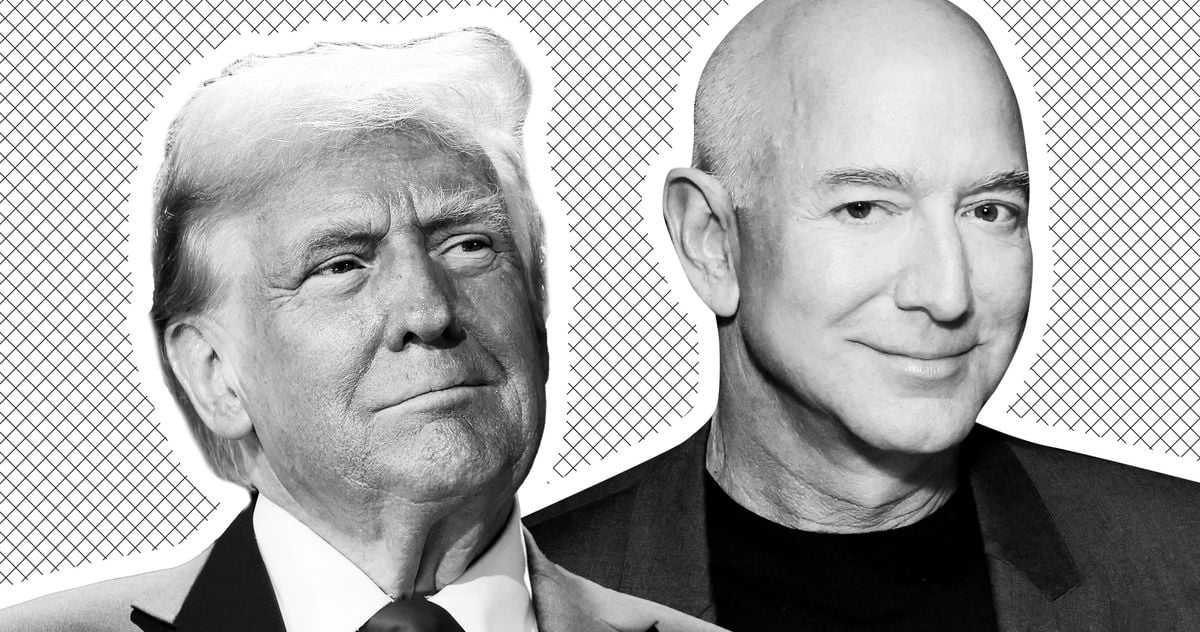 Jeff Bezos Wasted No Time Sucking Up to Trump