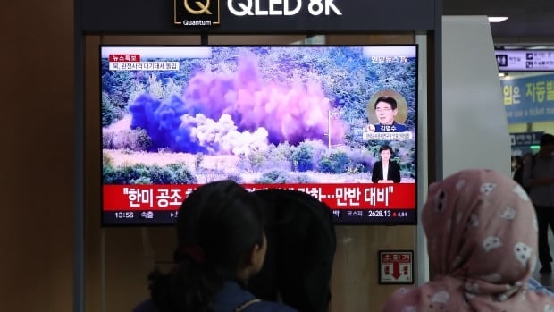 North Korea blows up inter-Korean roads near the border