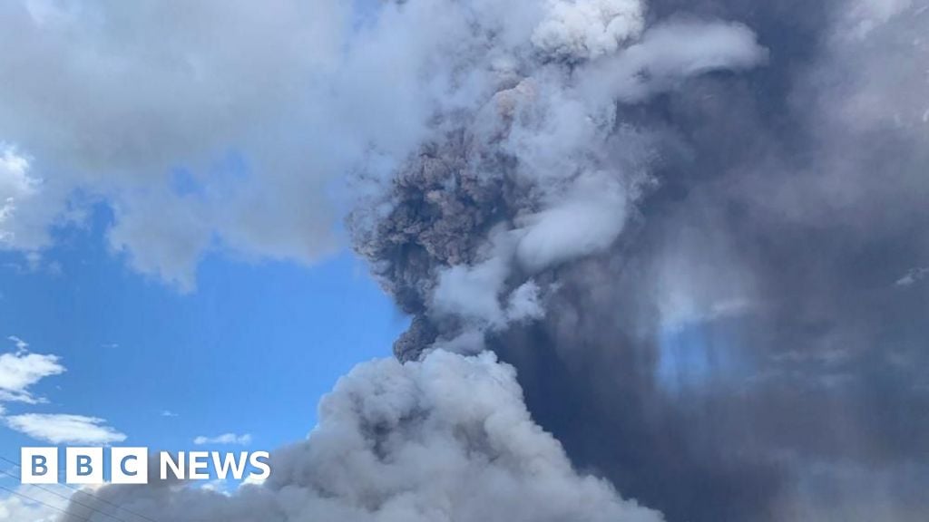 Watch: Indonesia's Mount Lewotobi Laki-laki spews giant column of ash