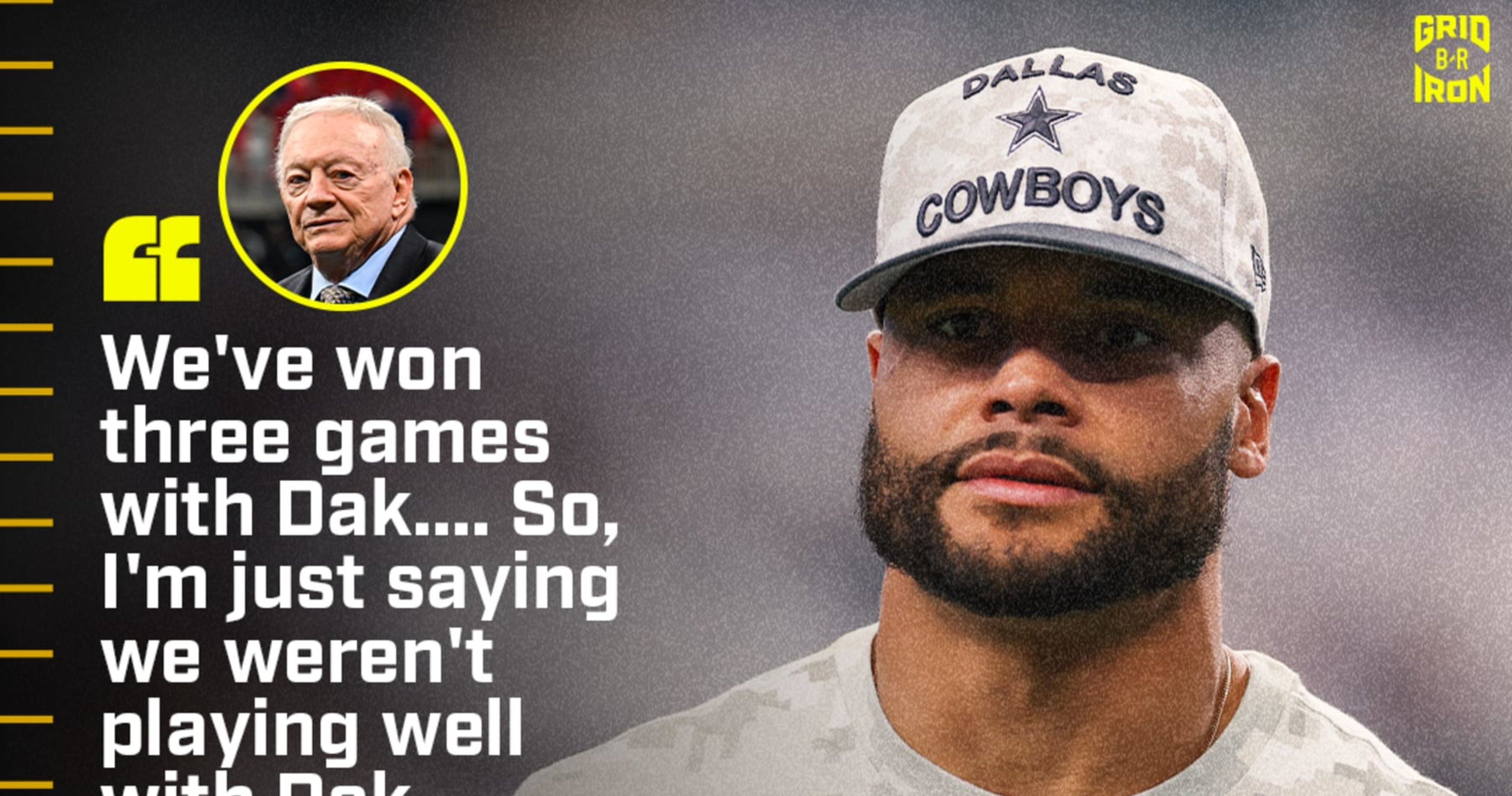 Jerry Jones: Cowboys 'Weren't Playing Well with Dak At All' amid Concerns After Loss