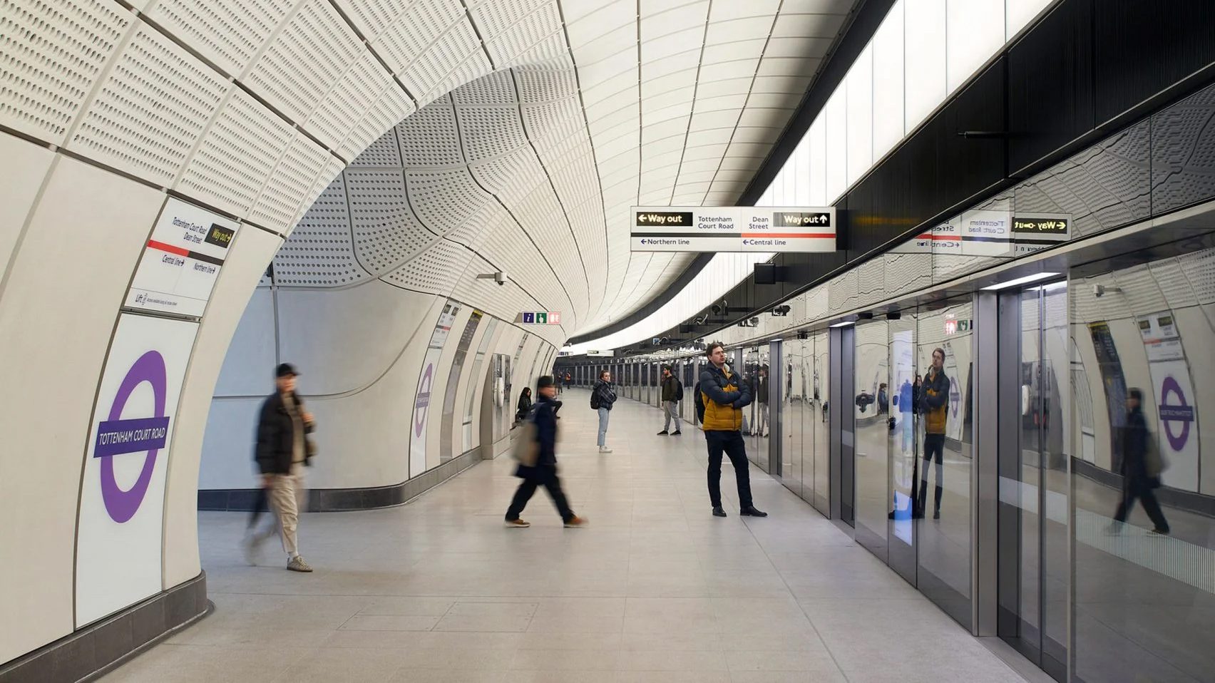 This week the Elizabeth Line was named the UK's best new building