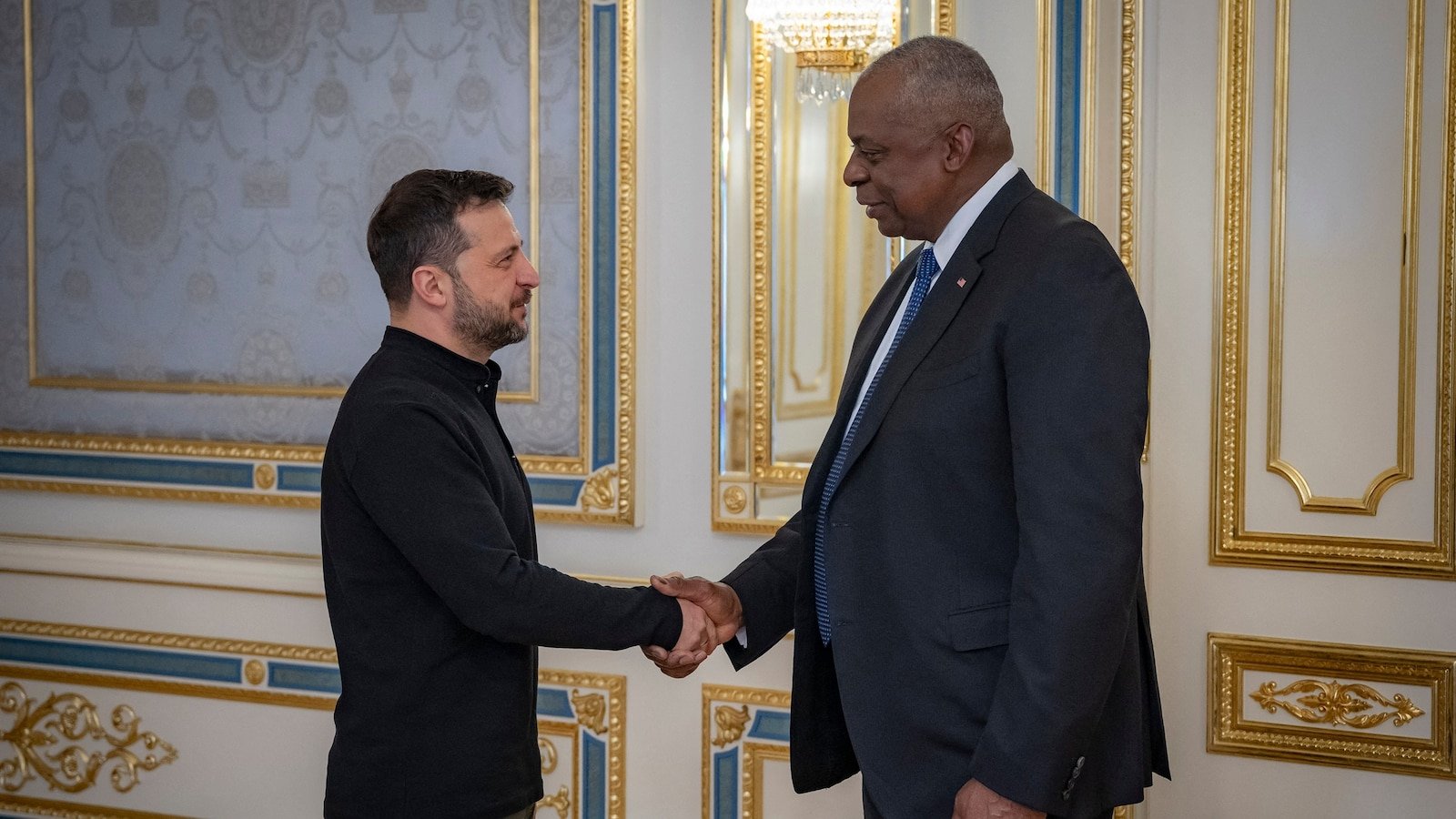 Lloyd Austin visits Ukraine as Zelenskyy warns of 'clear' North Korea threat