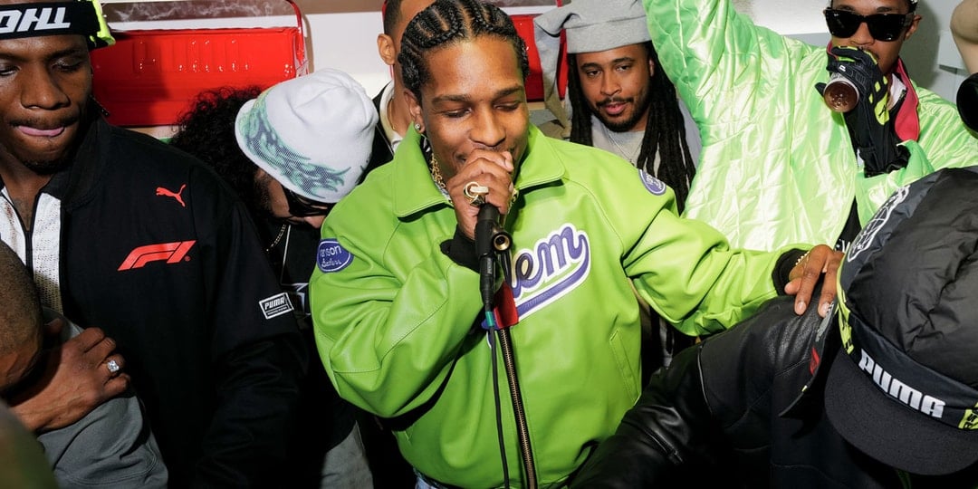 A$AP Rocky Is Shaking Up the Room With PUMA